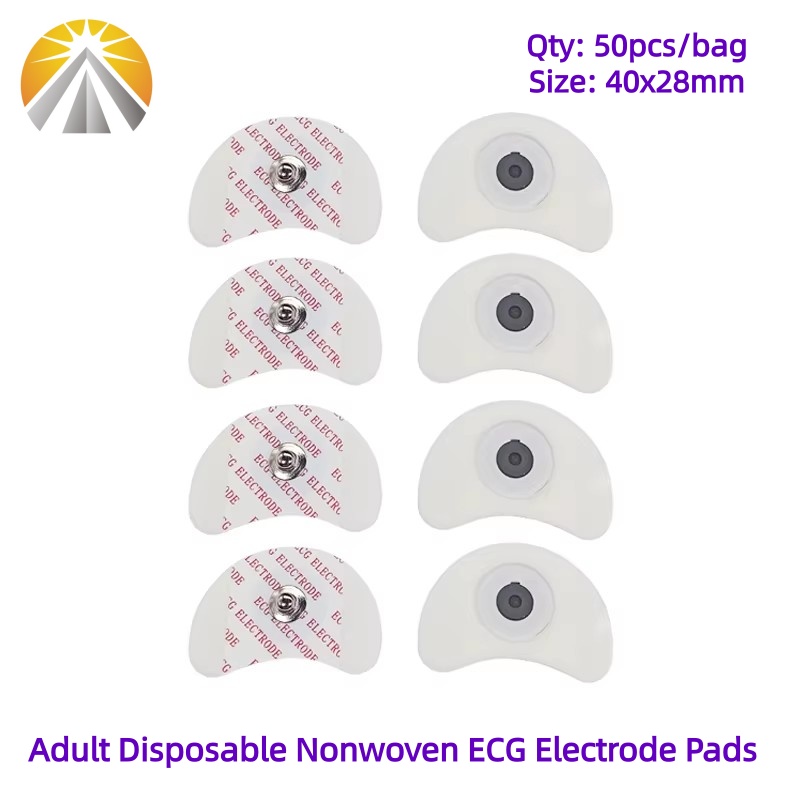Ecg Patch Monitor - Coussinets d'électrodes ECG jetables en mousse