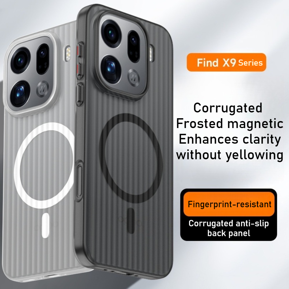 Oppo Find X8 - Coque de téléphone magnétique de luxe