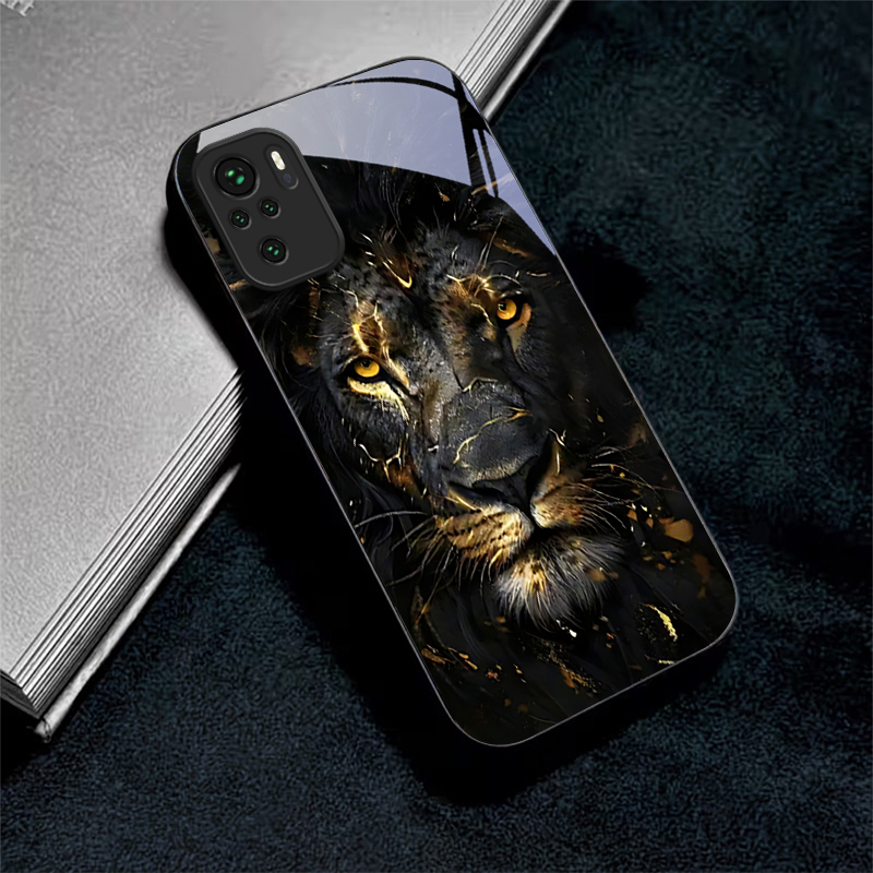 Xiaomi Redmi Note 14 - Coque de téléphone en verre noir