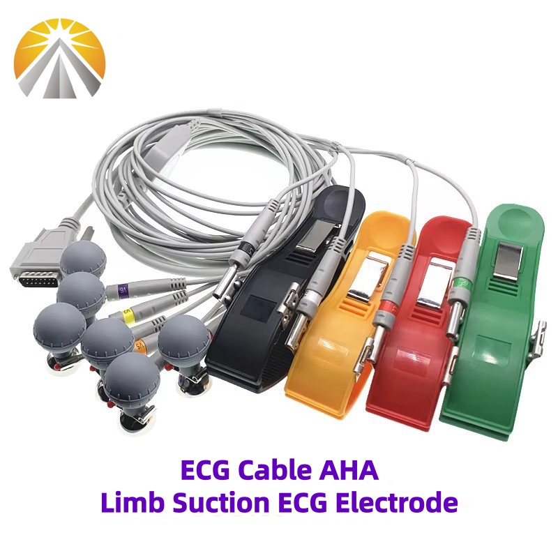 Ecg Patch Monitor - Câble ECG pour Nihon Kohden Biocare,