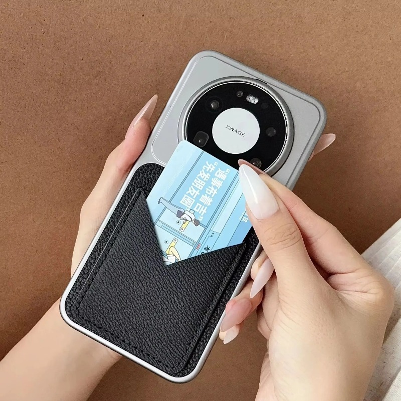 Huawei Pura 70 - Étui portefeuille avec fente pour cartes,