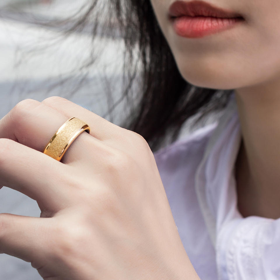 Temperature Ring Skin - Bague intelligente R10 pour hommes et