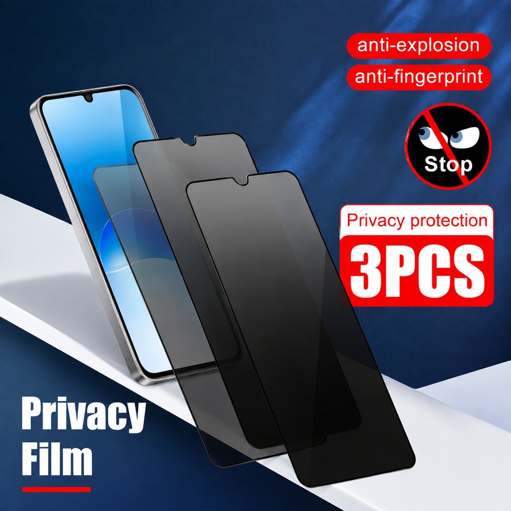 Realme C67 - 3 pièces de verre trempé pour