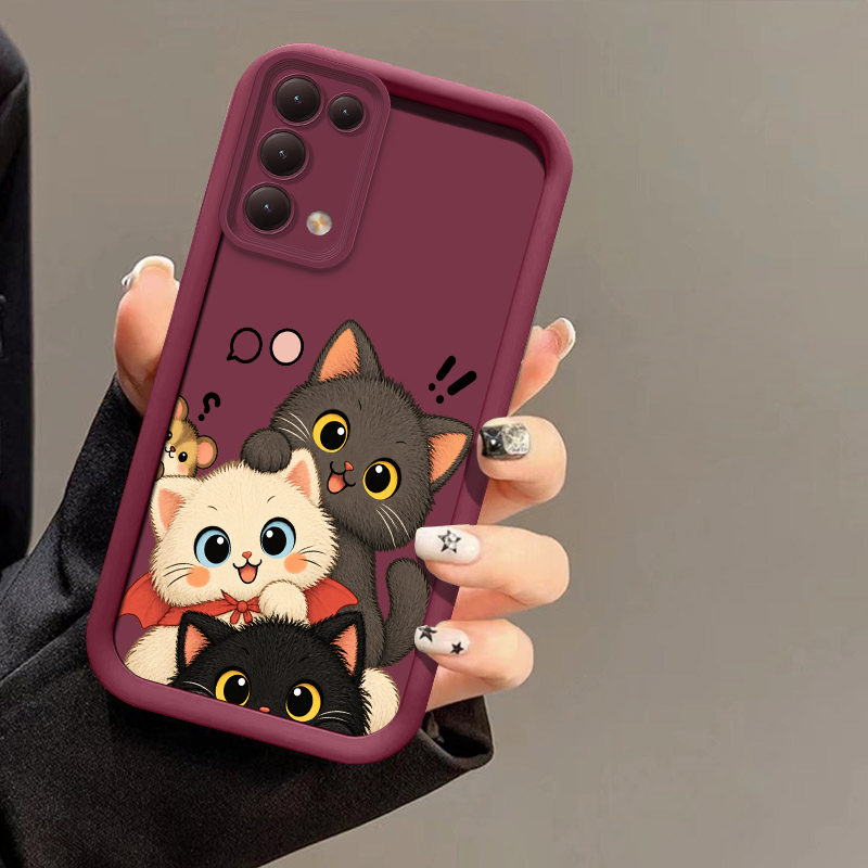 Realme Note 50 - Coque de téléphone à motif de