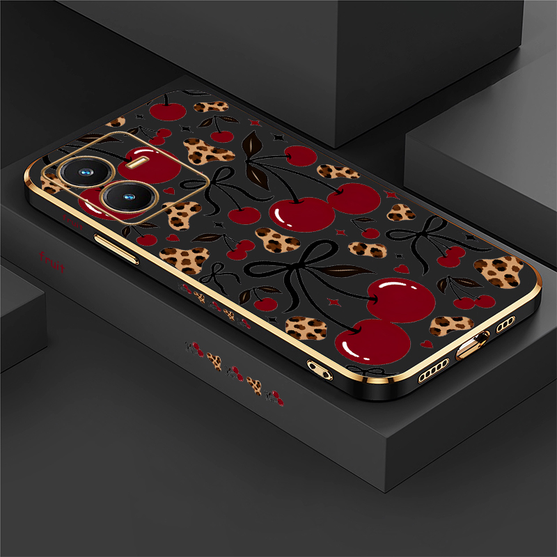 Coque imprimée motif cerise po - Vivo Y28 avis et prix