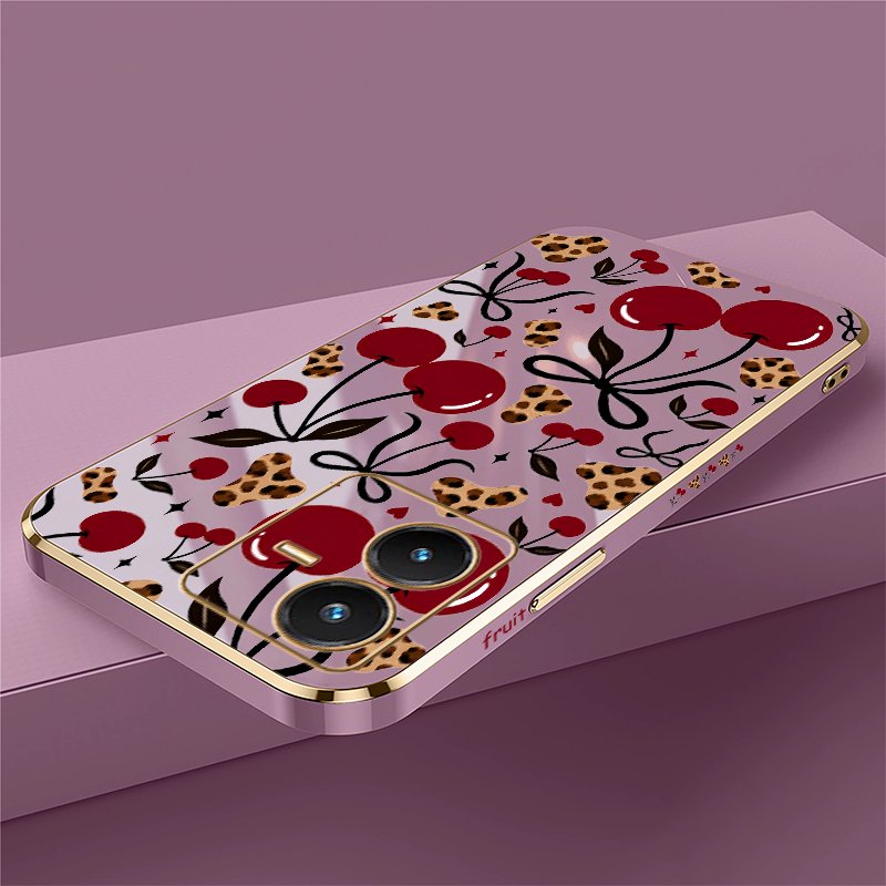 Coque imprimée motif cerise po - Vivo Y28 avis et prix